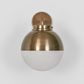 Carrington Outdoor Wall Light Antique Brass