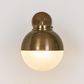 Carrington Outdoor Wall Light Antique Brass