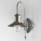 St James Outdoor Wall Light Antique Silver