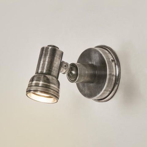 Carter Mini Wall Light Antique Silver