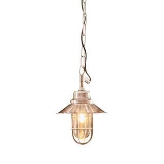 Rutherford Outdoor Ceiling Pendant Silver