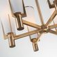 St Germain Chandelier  Antique Brass