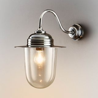 Stanmore Outdoor Wall Light Antique Silver