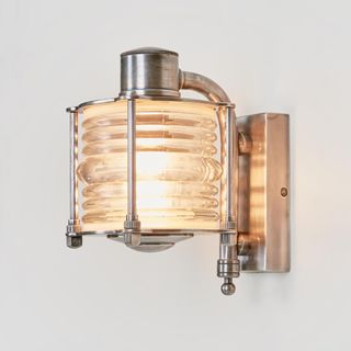 Yarra Outdoor Wall Light Antique Silver