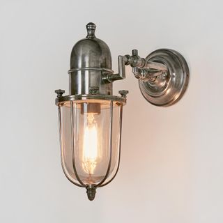 Chapel Outdoor Wall Light Outdoor Silver