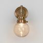 Iceberg Outdoor Wall Light Antique Brass