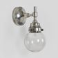 Iceberg Outdoor Wall Light Antique Silver