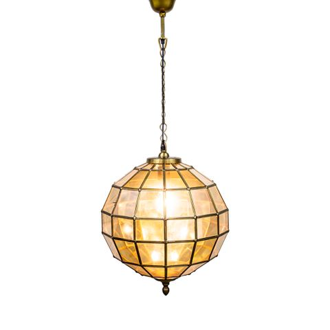 Prince Albert Ceiling Pendant Medium Brass