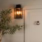 Westpoint Outdoor Wall Light Black