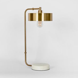 Atlas Table Lamp Antique Brass