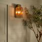 Westpoint Outdoor Wall Light Antique Brass