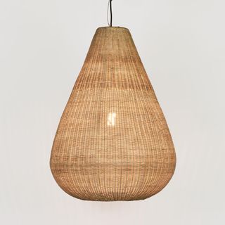 Coco Rattan Pendant