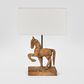 Bonnie Table Lamp Base Small Dark Natural- Base Only