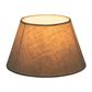 Linen Taper Lamp Shade Large Light Natural