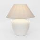 Camille White Table Lamp & Shade