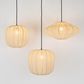 Pumpkin Ceiling Pendant Medium Ivory (Shade only) DO NOT TURN ON KIT ONLY