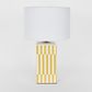 Parlour Yellow Table Lamp & Shade