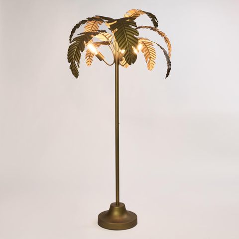 Azalea Floor Lamp Gold