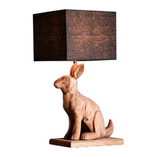 Garfunkel Table Lamp Base Dark Natural- Base Only