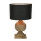 Coach - Natural - Turned Wood Ball Balustrade Table Lamp