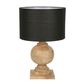 Coach - Natural - Turned Wood Ball Balustrade Table Lamp
