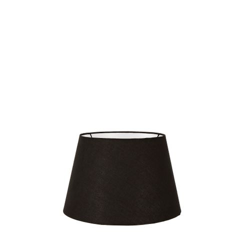 Linen Drum Lamp Shade XXS Black