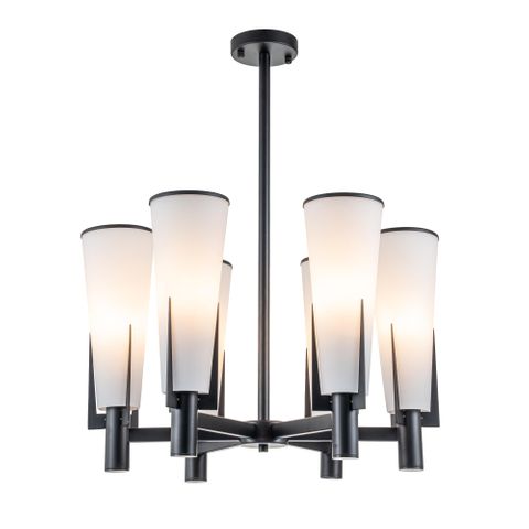 St Germain Chandelier Black