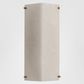 Tubular Alabaster Wall Light