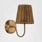 Athens Wall Light Antique Brass with Shade
