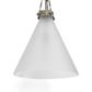 Gadsden Ceiling Pendant Large Silver