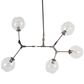 Replica Lindsey Adelman Branch Bubble Pendant 5 Heads Gunmetal Grey