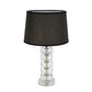 Paper Weave Drum Lamp Shade Medium Black