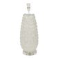 ThurnTree Coral Ceramic Table Lamp Base White