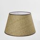 Basket Weave Taper Lamp Shade Large Brown