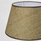 Basket Weave Taper Lamp Shade Large Brown