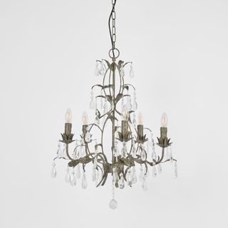 Medium Taupe Chandelier