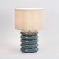 Bentley Blue Table Lamp & Linen Shade