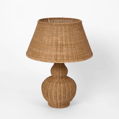Long Island Rattan Table Lamp