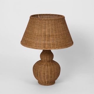 Long Island Rattan Table Lamp