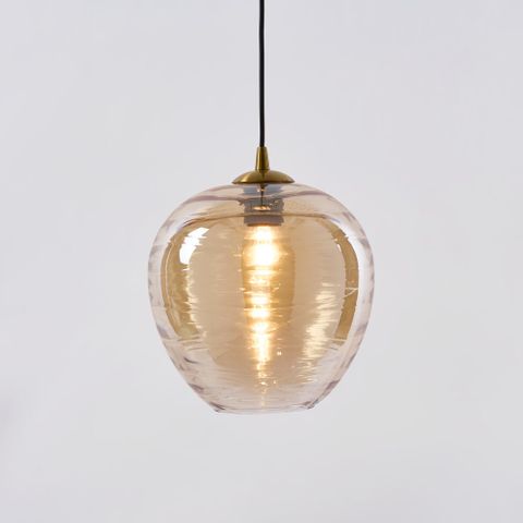 Serenity Ceiling Pendant Amber