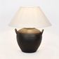 Camille Black Table Lamp & Shade