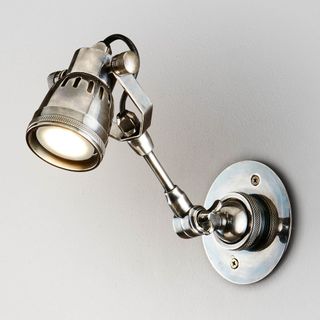 Seattle Long Arm Wall Light Silver