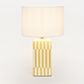 Parlour Yellow Table Lamp & Shade