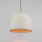 Bell White Pendant Small 60cm