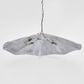Melville Ceiling Pendant Hammered Large Antique Silver