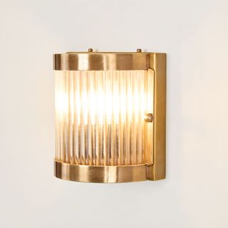 Pretoria Outdoor Wall Light Antique Brass