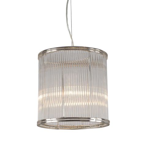 Denzel Ceiling Pendant Large Nickel