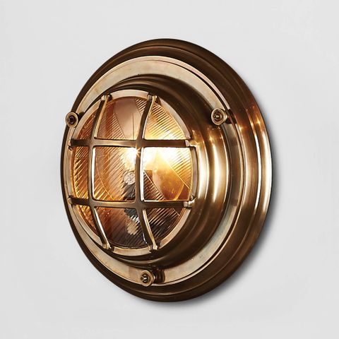 Jervis Outdoor Wall Light Brass