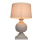 Coach - White - Turned Wood Ball Balustrade Table Lamp