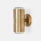 Primrose Outdoor Wall Light Antique Brass